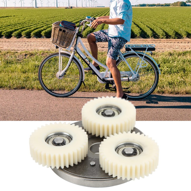 E Bike Motor Gear, 36T 500W 750W Planetary Nylon Drive