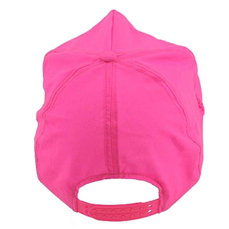 Nylon Crinkle Golf Cap - Neon Pink W32S40A