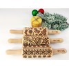 Christmas Fun Set of 3 Children's Rolling Pins for Homemade