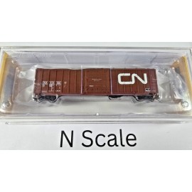 Bachmann N Scale Canadian National CN 50' 6" Outside Braced Box Car 19663