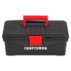 CRAFTSMAN Tool Box, Lockable, 13 in., Red/Black (CMST13004)