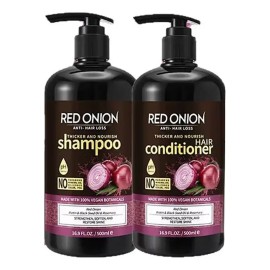 Champú Y Acondicionador De Romero Y Cebolla 500ml 2pcs