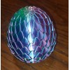 3D Printed Dragon Eggs with Dragon Inside, Articulated Crystal Dragon