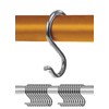 Menz S Hooks - Set of 20 - Solid Stainless