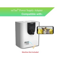 5V 1A Adapter Replacement Compatible with LUSIMPO LL-SDCT-33A LLSDCT33A Pet Camera with Treat Dispenser DC5V Power Supply Charger Cord Cable