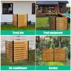 Privacy Fence Panels Screen - Air Conditioner Trash Can Screen