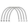 uxcell 20 Inch Long Faucet Supply Line Connector, 4pcs G1/2