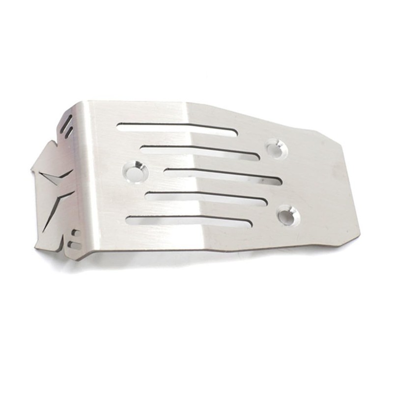 Steel Chassis Armor Front Rear Protector Skid Plate for Arrma