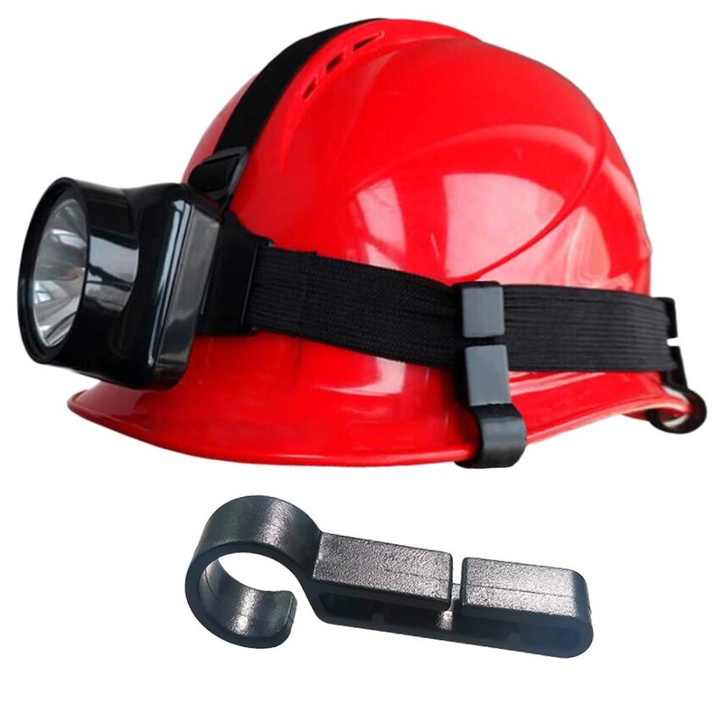 Helmet Clips for Headlamp, Headlamp Hook, Hard hat Light Clip,