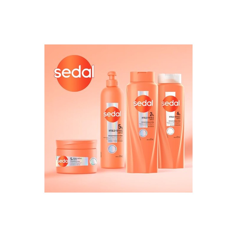 Sedal Care Crema para Peinar Ácido Hialurónico y Vitamina C