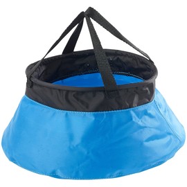 Semptec Urban Survival Technology Folding Bucket: Foldable Bucket for Outdoor and Camping, Nylon, 5 Litre (Folding Bucket 5 Litres, Camping Dishwashing Bowl, Tent)