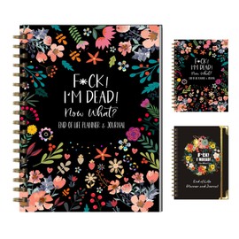 End of Life Planner and Organizer Paperback - Sorry, It's Your Problem Now Because I'm Dead - Estate Planning Document Kit, Final Wishes End-of-Life Arrangements Emergency Binder (B1)