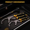 ELEAD Adjustable Oil Filter Wrench Set - 9" & 12"