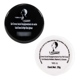 Dúo Gel De Noche + Despigmentante De Día 20grs Mixta/grasa
