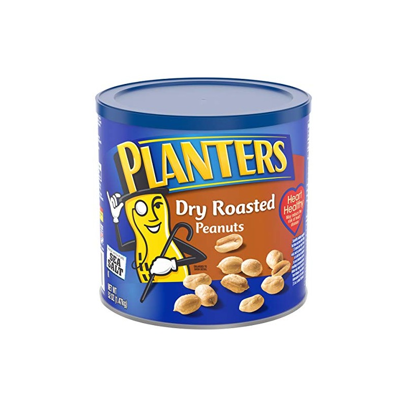 Planters Dry Roasted Peanuts - 52oz(2 packs)