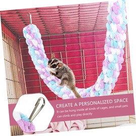 SUPVOX Climbing Critters Rope Toy for Hamsters Lizards Bearded Dragons Small Pet Accessories