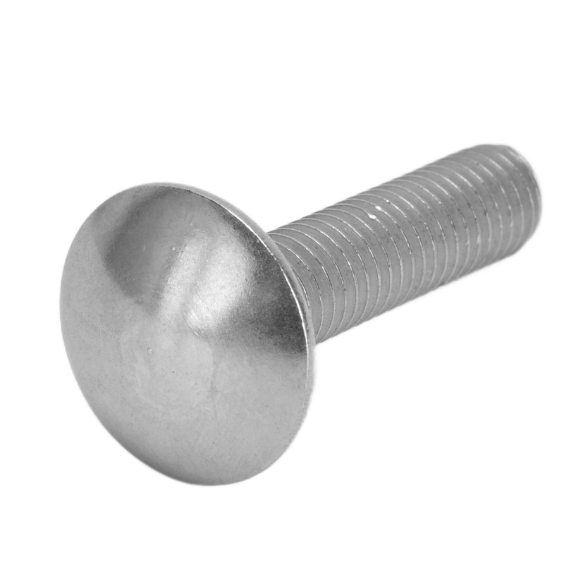 30Pcs M8x1.25 Screw Bolt A2 Stainless Steel Cup Square Coarse