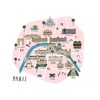Alex Foster Illustration The Paris map