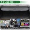 Car Trunk Retractable Cargo Cover for Jeep Compass 2017-2024 Aluminum