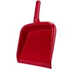 SPARTA Large Handheld Dustpan with Hanging Hole, Heavy-Duty Plastic Dustpan