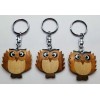 Lot of 10 Cute Wooden Animal Keychains - Cat Dog