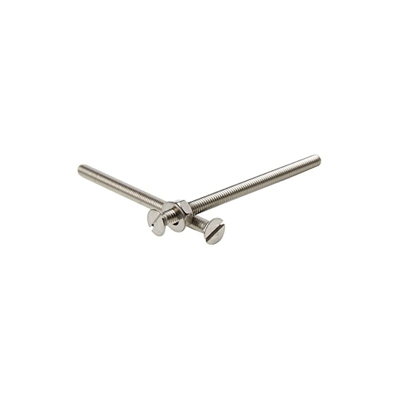 AHC A2SLTCSK460B10 M4 x 60 mm Stainless Steel Slotted Countersunk