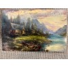 Thomas Kinkade Studio Postcard A Father's Perfect Day