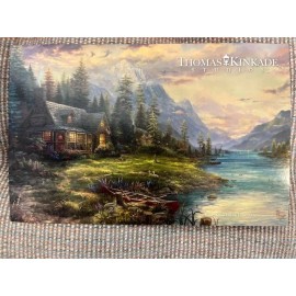Thomas Kinkade Studio Postcard A Father's Perfect Day