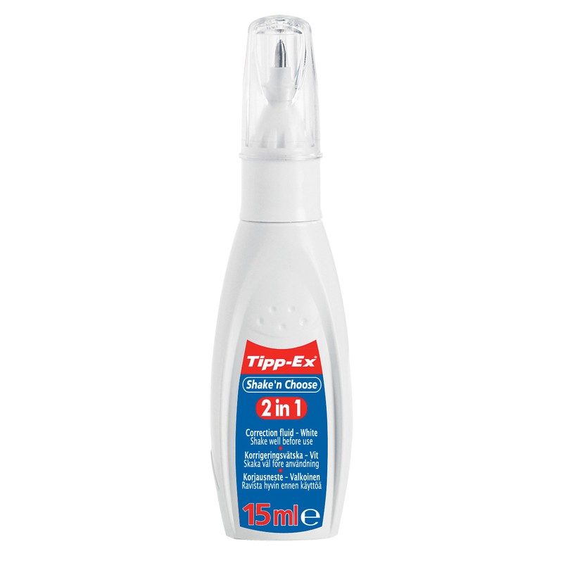 Tipp-Ex Shake N Choose 2 in 1 Correction Bottle/ Pen