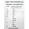 Set of 12 Stovepipe Heat Exchangers/Reclaimer/Radiators/Heat, 3 inch Dia Stove