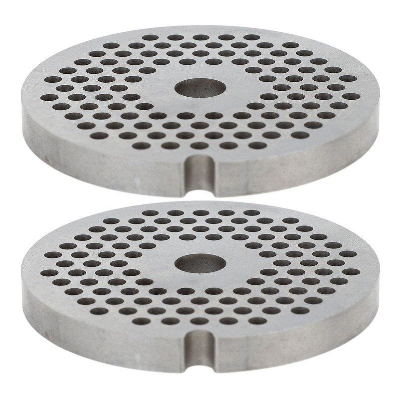 Stainless Steel Meat Grinder Plate Discs Blades Replacement 3mm Round