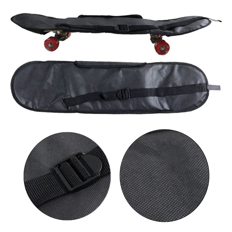 NA Skateboard Bag Longboard Carry Bag Black Skateboard Bag One