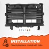 HECASA Active Grille Shutter Assembly w/o Actuator Compatible with 2013-2018