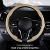 Steering Wheel Cover Men Leather Car Steering Wheel Accessories Thin