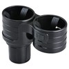 SEIWA WA112 Car Accessories, Drink Holder, Height Adjustment Twin Drink,