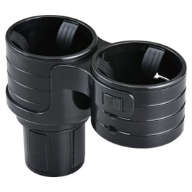 SEIWA WA112 Car Accessories, Drink Holder, Height Adjustment Twin Drink, Cup Holder Insert, Adjustable Height, Rotating Function, Car Supplies