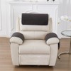 3 Pcs Recliner Covers Armrest Covers for Recliner Chair with