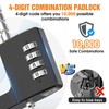 MeBantoo Cabinet Lock with Combination, Adjustable U-Shaped Combination Cabinet Lock