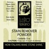 Lustro Italiano Stain Remover Powder, 8 oz