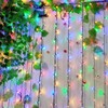 RunQiao Solar Fairy String Lights Outdoor Garden Waterproof 164ft/ 50m
