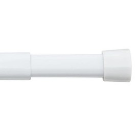 Graber Oval Spring Tension Curtain Rod 22 to 36-Inch Adjustable Width, White by Graber