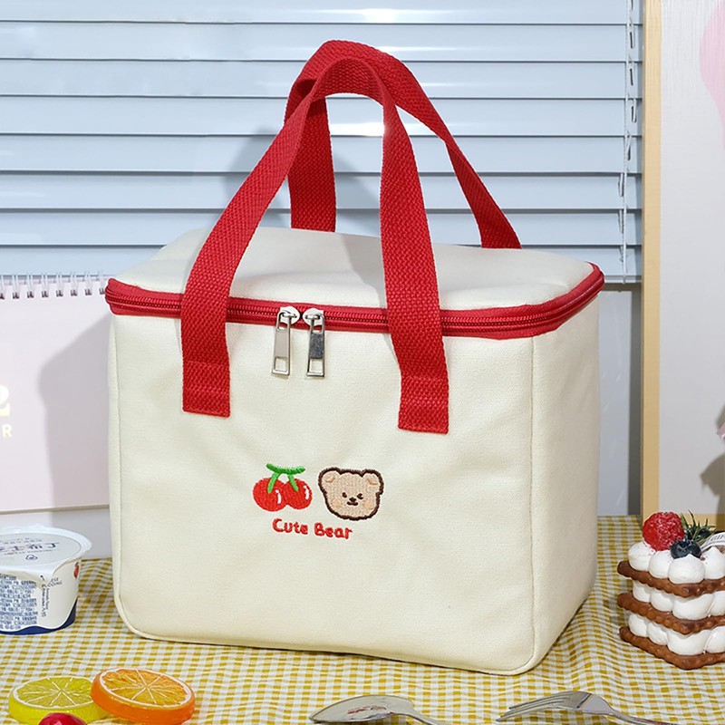 zalati Lunch Bag Insulated Cooler Tote Food Carry Bag Cute