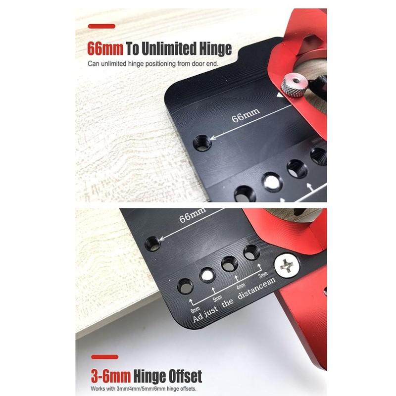 35MM Concealed Hinge Jig, Concealed Positioning Hinge Hole Punch, Hinge