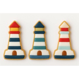Mini Lighthouse 1.75 Inch Cookie Cutter from The Cookie Cutter Shop – Tin Plated Steel - Made in the USA