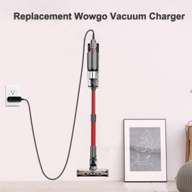 FGIEU Vauucm Charger comaptible with Wowgo Cordless Vacuum Cleaner S108, for Oraimo OSV-102 Cordless Stick Vacuum, for TOPPIN TPVC001 S1 TPVC002 S2 Cordless Vacuum.