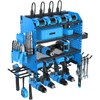 Heavy Duty Power Tool Organizer Wall Mount with Charging Station,