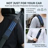 2PC Car Seat Belt Covers Pads,Seat Strap Pads,Royal Blue