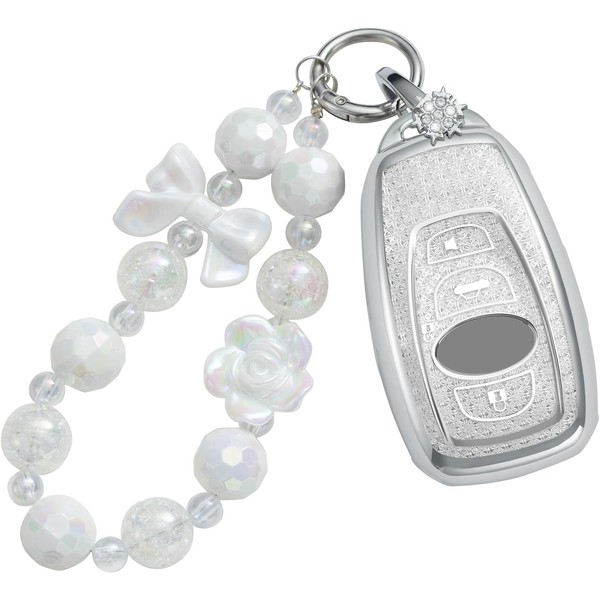 Pangpai Key Fob Cover for Subaru Ascent BRZ Crosstrek Forester