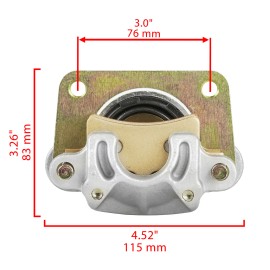 Caltric Rear Brake Caliper for Polaris Magnum 500 2001 2002 2003 / 1910680