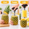 Stainless Steel Pineapple Corer & Slicer – Manual Pineapple Cutter
